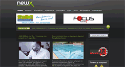 Desktop Screenshot of newx.gr